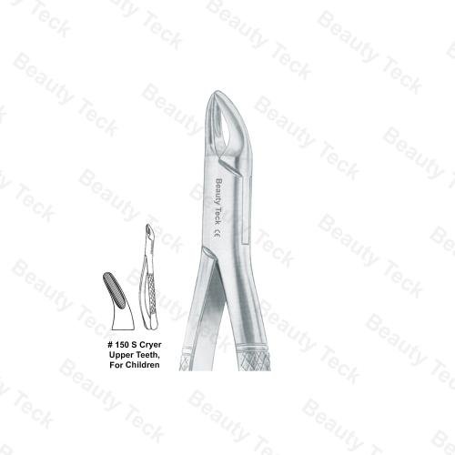 EXTRACTING FORCEPS AMERICAN PATTERN (UPPER TEETH, FOR CHILDREN)  #150S CRYER