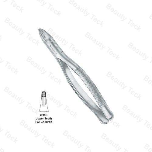 EXTRACTING FORCEPS AMERICAN PATTERN (UPPER TEETH, FOR CHILDREN)  #30S