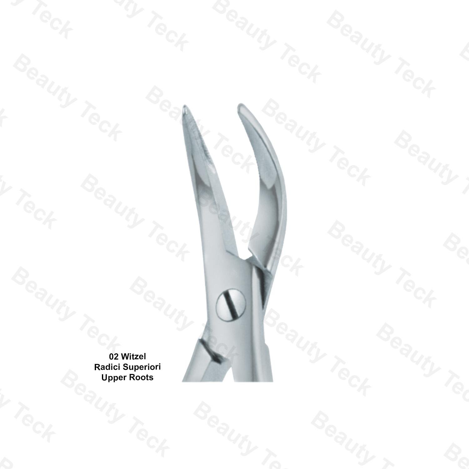 EXTRACTING FORCEPS AMERICAN PATTERN (WITZEL RADICI INFERIORI UPPER ROOTS)  FIG. 02