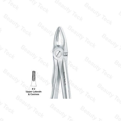 EXTRACTING FORCEPS ANATOMICAL HANDLE (UPPER LATERALS & CANINES) # 2