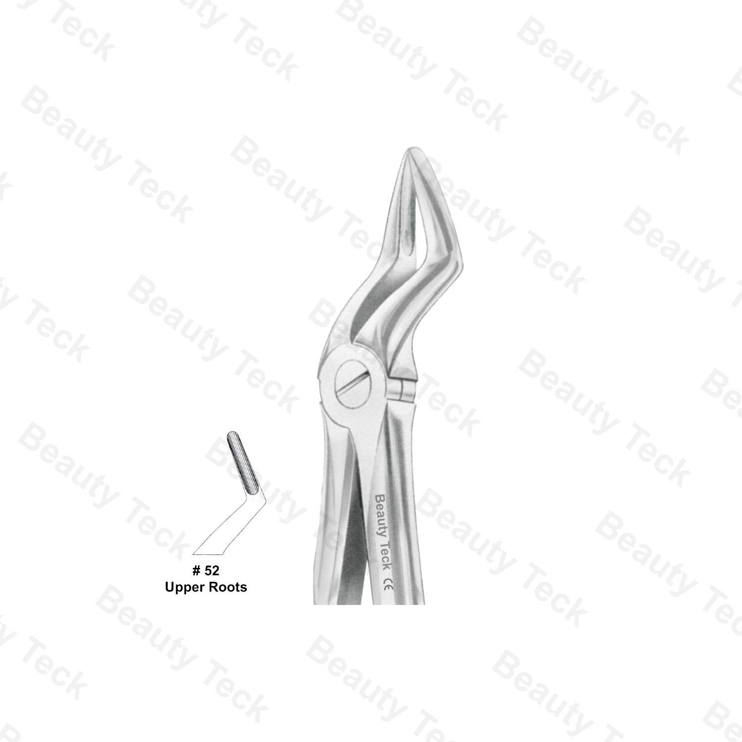 EXTRACTING FORCEPS ANATOMICAL HANDLE #52 (UPPER ROOTS)