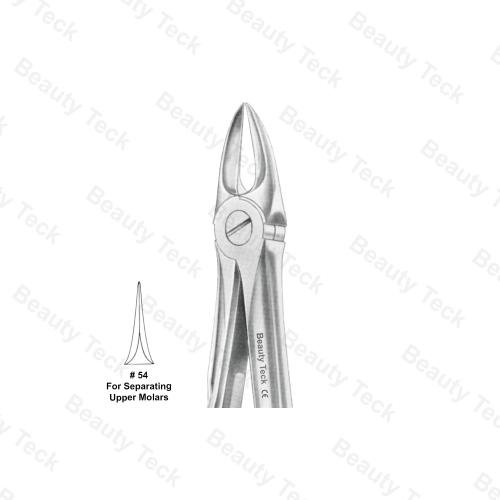 EXTRACTING FORCEPS ANATOMICAL HANDLE   #54 (FOR SEPARATING UPPER MOLARS)