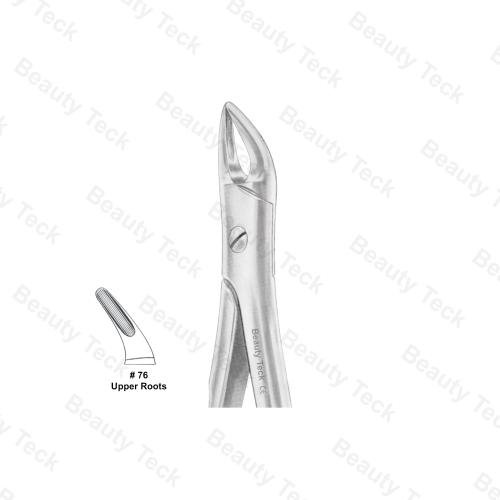 EXTRACTING FORCEPS ANATOMICAL HANDLE  #76 (UPPER ROOTS)