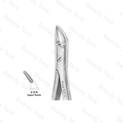 EXTRACTING FORCEPS ANATOMICAL HANDLE #76N (UPPER ROOTS)