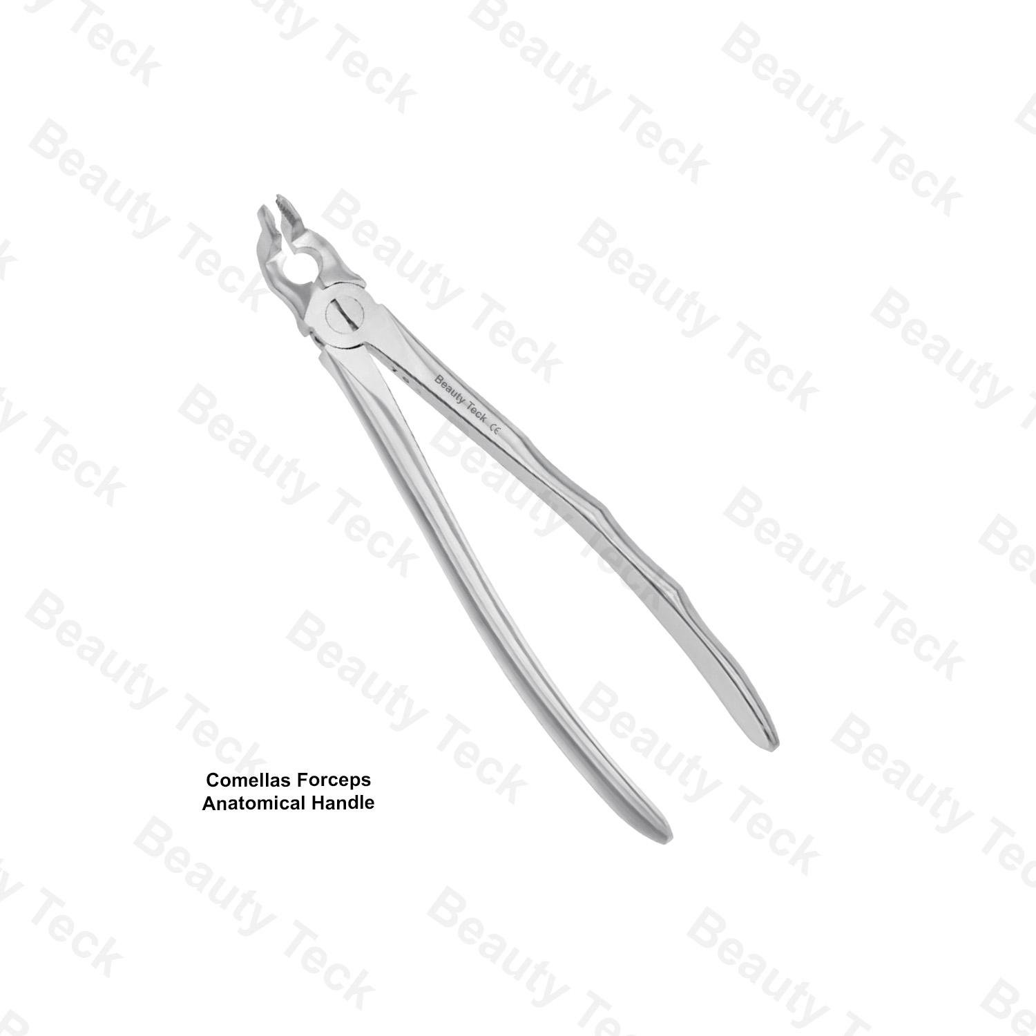 EXTRACTING FORCEPS ENGLISH PATTERN (COMELLAS FORCEPS ANATOMICAL HANDLE)