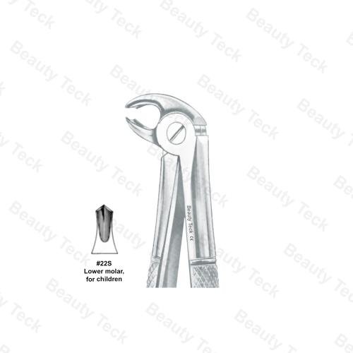Extracting Forceps #22S English Pattern (Lower Molars for Children)