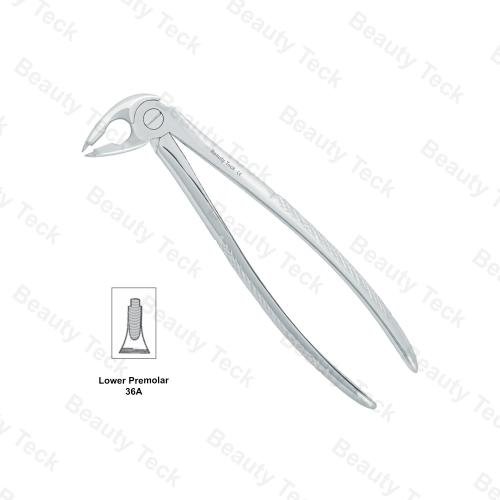 EXTRACTING FORCEPS  ENGLISH PATTERN (LOWER PREMOLARS FIG. 336)