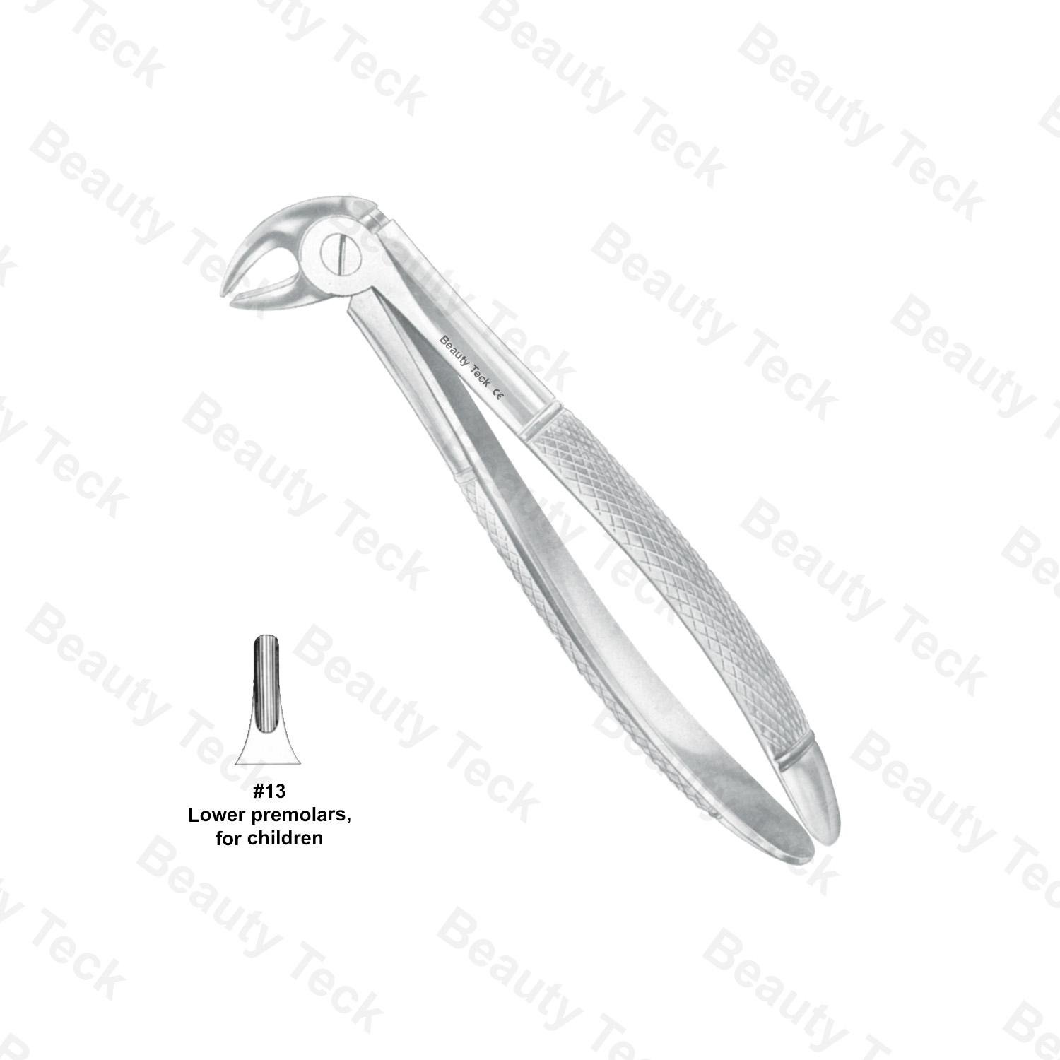 Extracting Forceps #13S English Pattern (Lower Premolars for Children)
