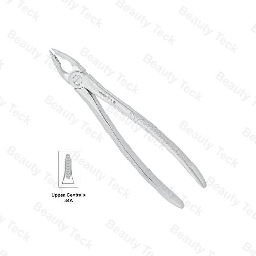 EXTRACTING FORCEPS  ENGLISH PATTERN (UPPER CENTRALS FIG. 34A)