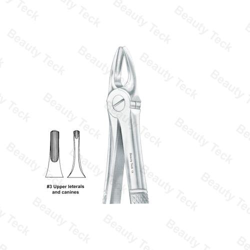 Extracting Forceps English Pattern #3 (Upper Laterals and Canines)