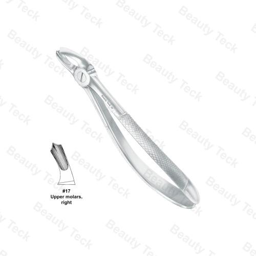 Extracting Forceps #17 English Pattern (Upper Molars Right)
