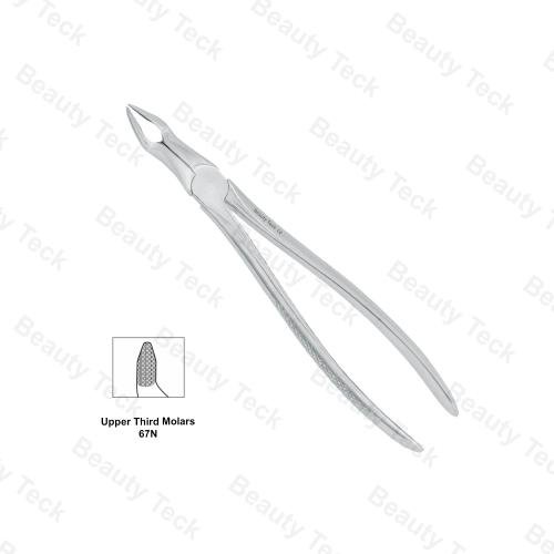 EXTRACTING FORCEPS  ENGLISH PATTERN (UPPER THIRD MOLARS FIG. 67N)