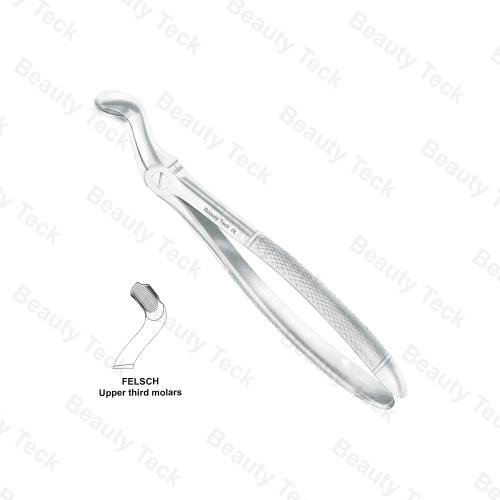 EXTRACTING FORCEPS  #FELSCH ENGLISH PATTERN (UPPER THIRD MOLARS)