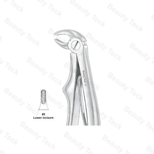 EXTRACTING FORCEPS FOR CHILDERN #7 ENGLISH PATTERN (LOWER ROOTS)