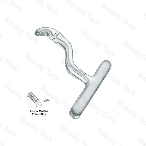 EXTRACTING FORCEPS FOR CHILDERN  ENGLISH PATTERN (LOWER MOLARS EITHER SIDE)