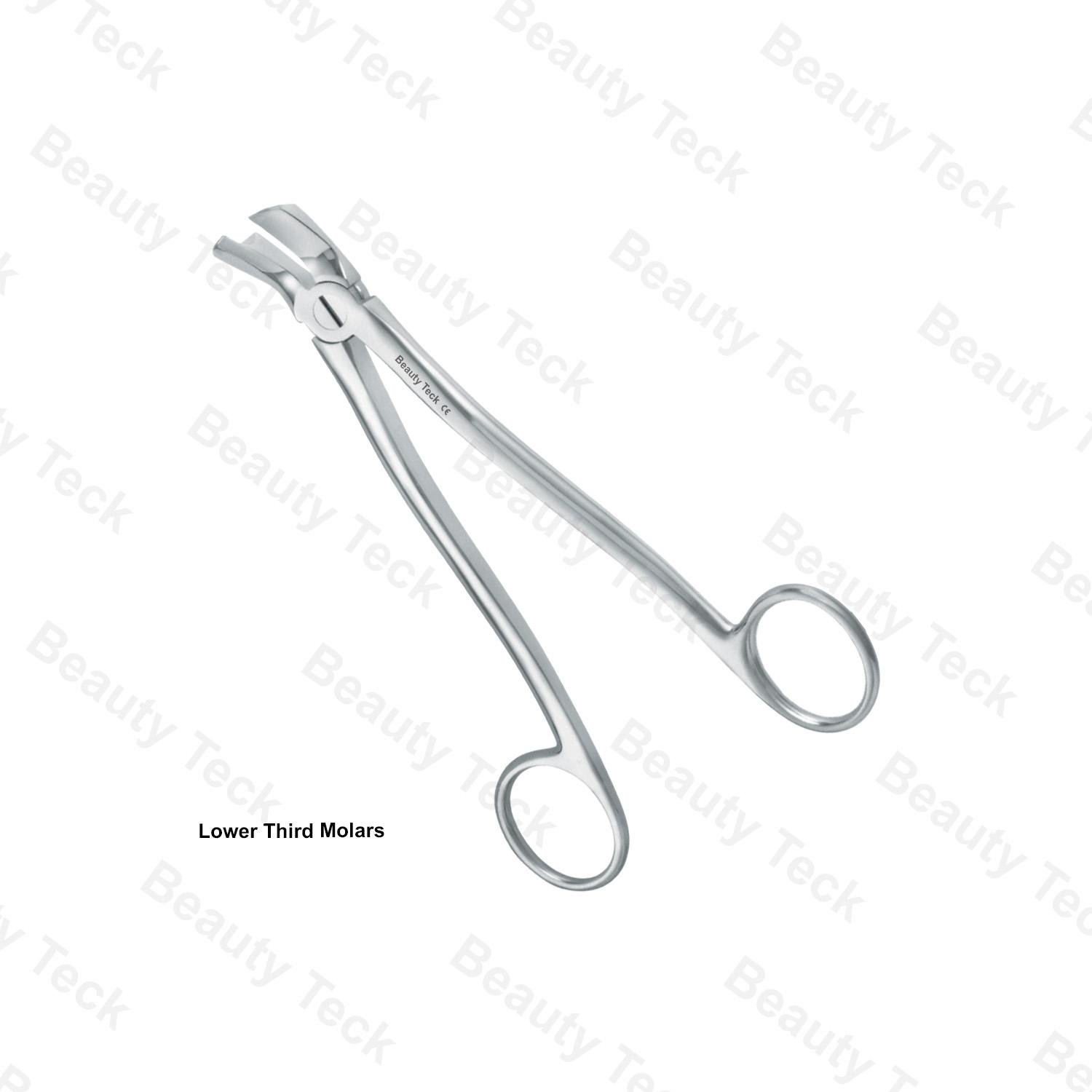 EXTRACTING FORCEPS FOR CHILDERN  ENGLISH PATTERN (LOWER THIRD MOLAR)