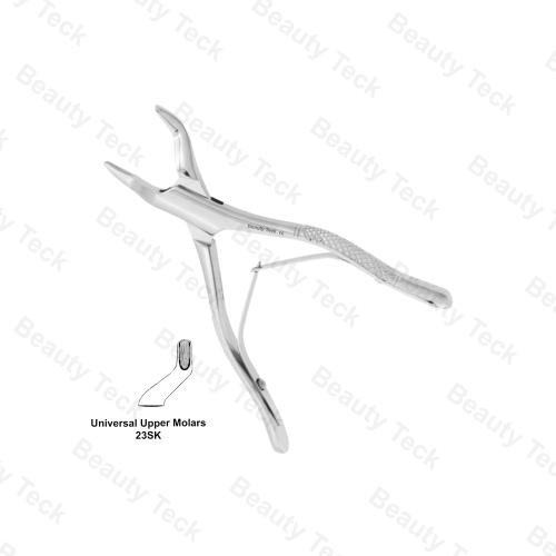 EXTRACTING FORCEPS FOR CHILDERN ENGLISH PATTERN (UNIVERSAL UPPER MOLARS 23SK)