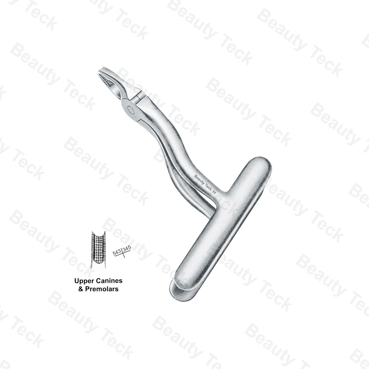 EXTRACTING FORCEPS FOR CHILDERN  ENGLISH PATTERN (UPPER CANINES & PREMOLARS)