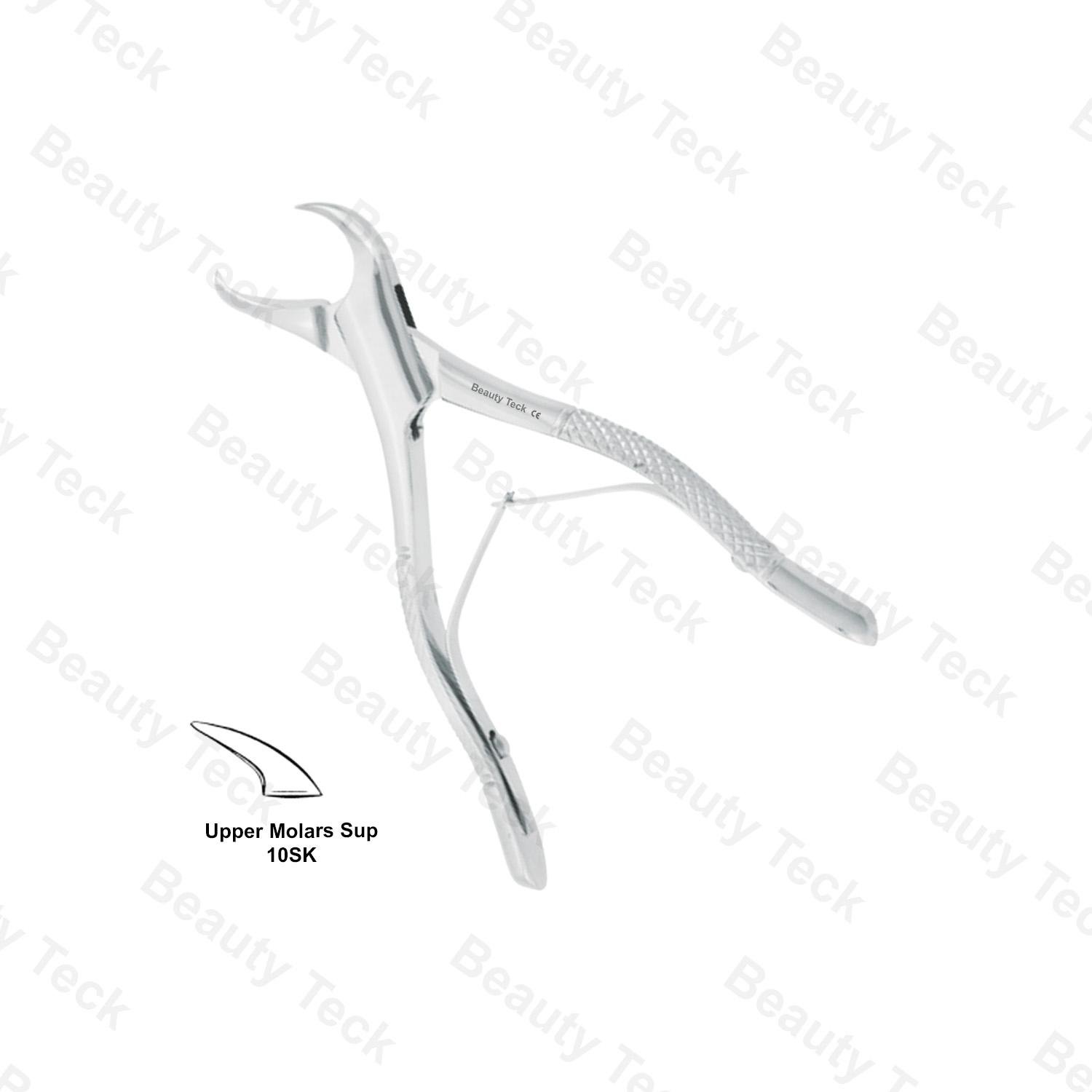 EXTRACTING FORCEPS FOR CHILDERN ENGLISH PATTERN (UPPER MOLARS SUP, 10SK)