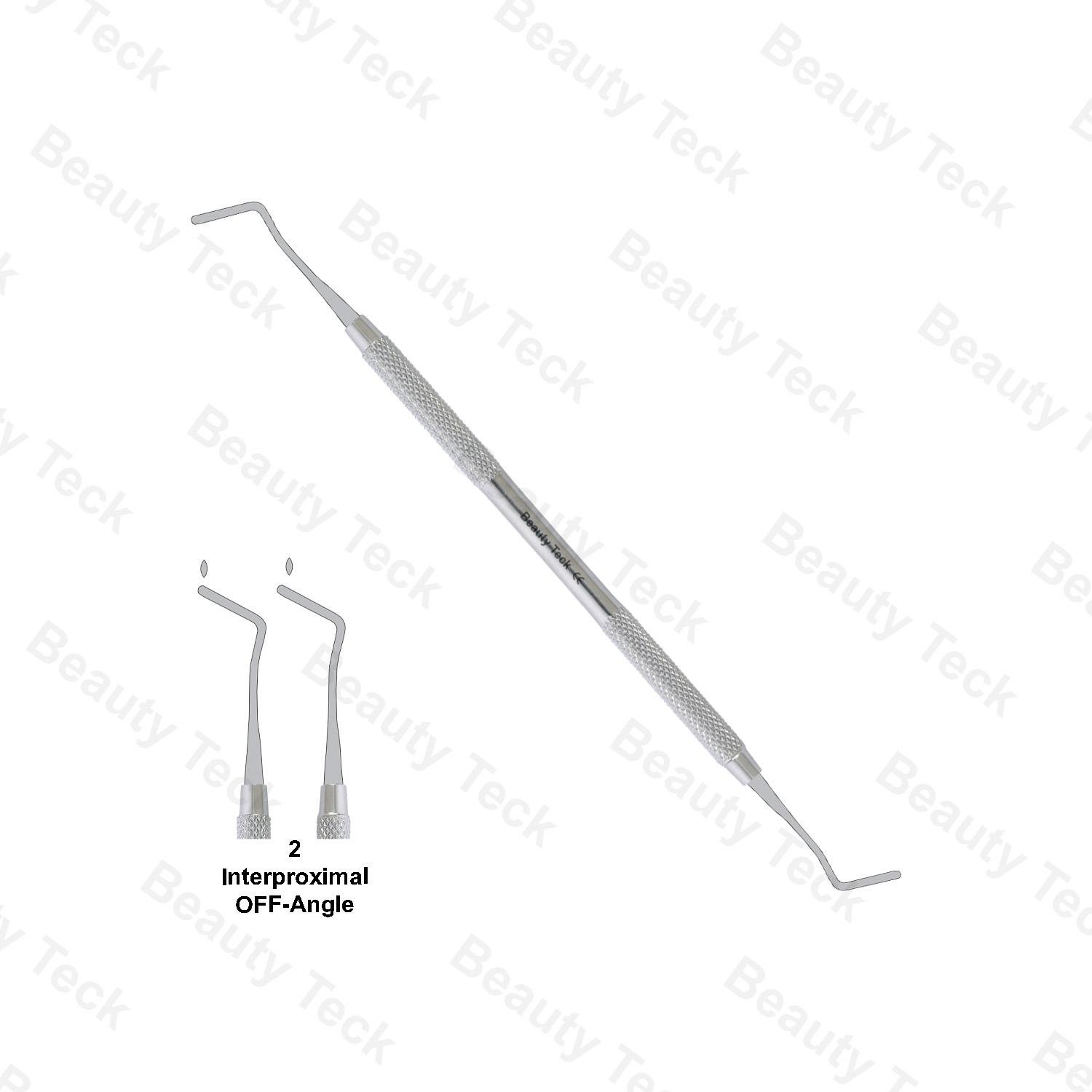 FILLING CARVERS INSTRUMENT 2 INTERPROXIMAL OFF-ANGLE