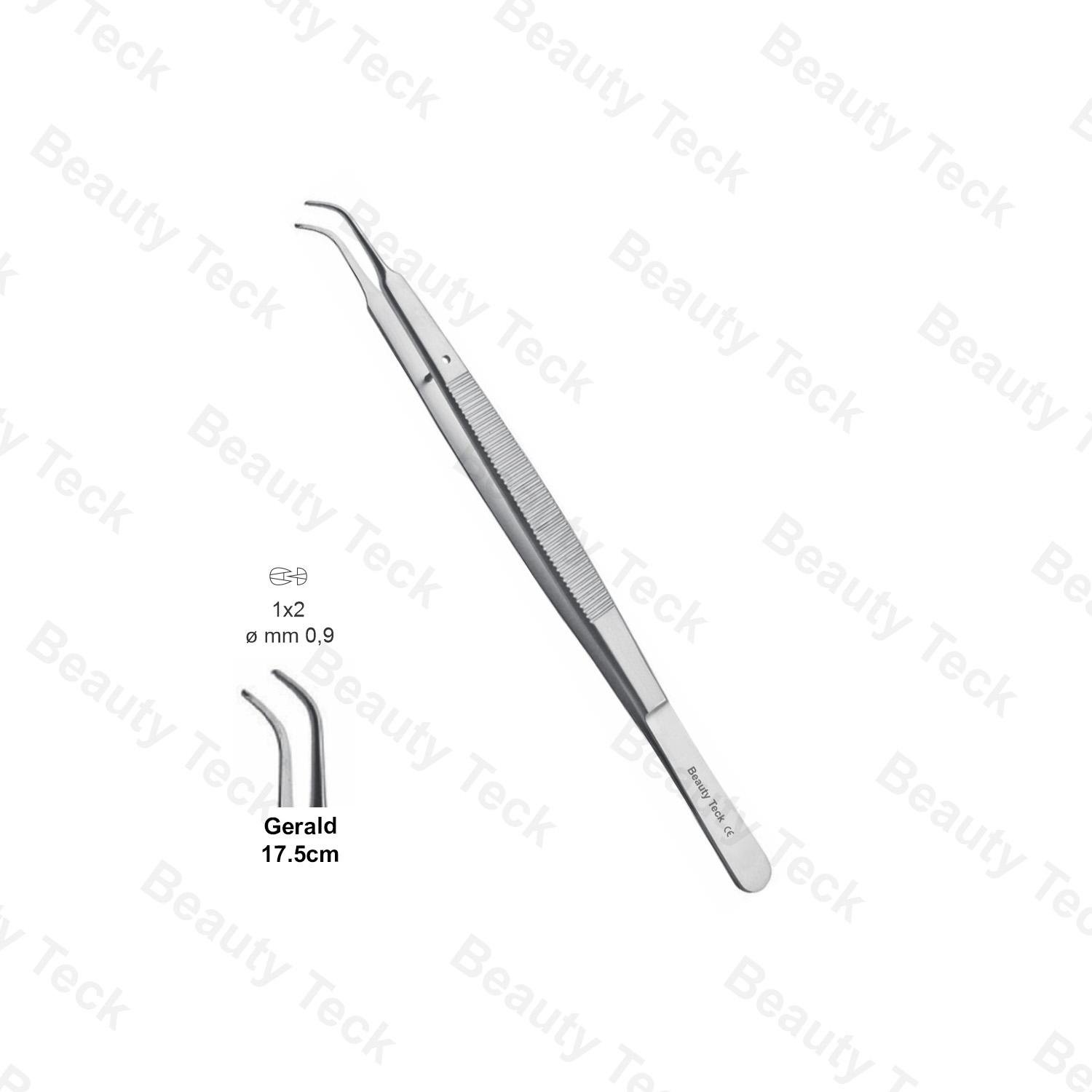 GERALD TWEEZER 1×2 (0.9mm) 17.5cm CURVED
