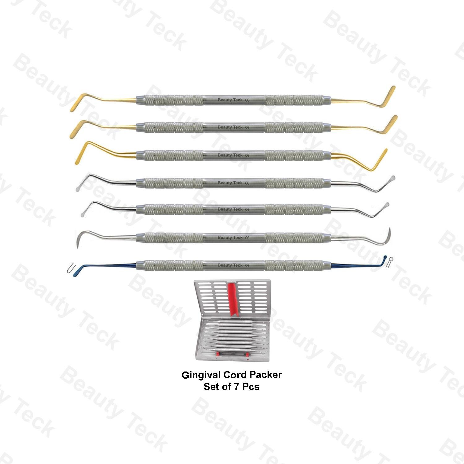 GINGIVAL CORD PACKER (SET OF 7 PCS)