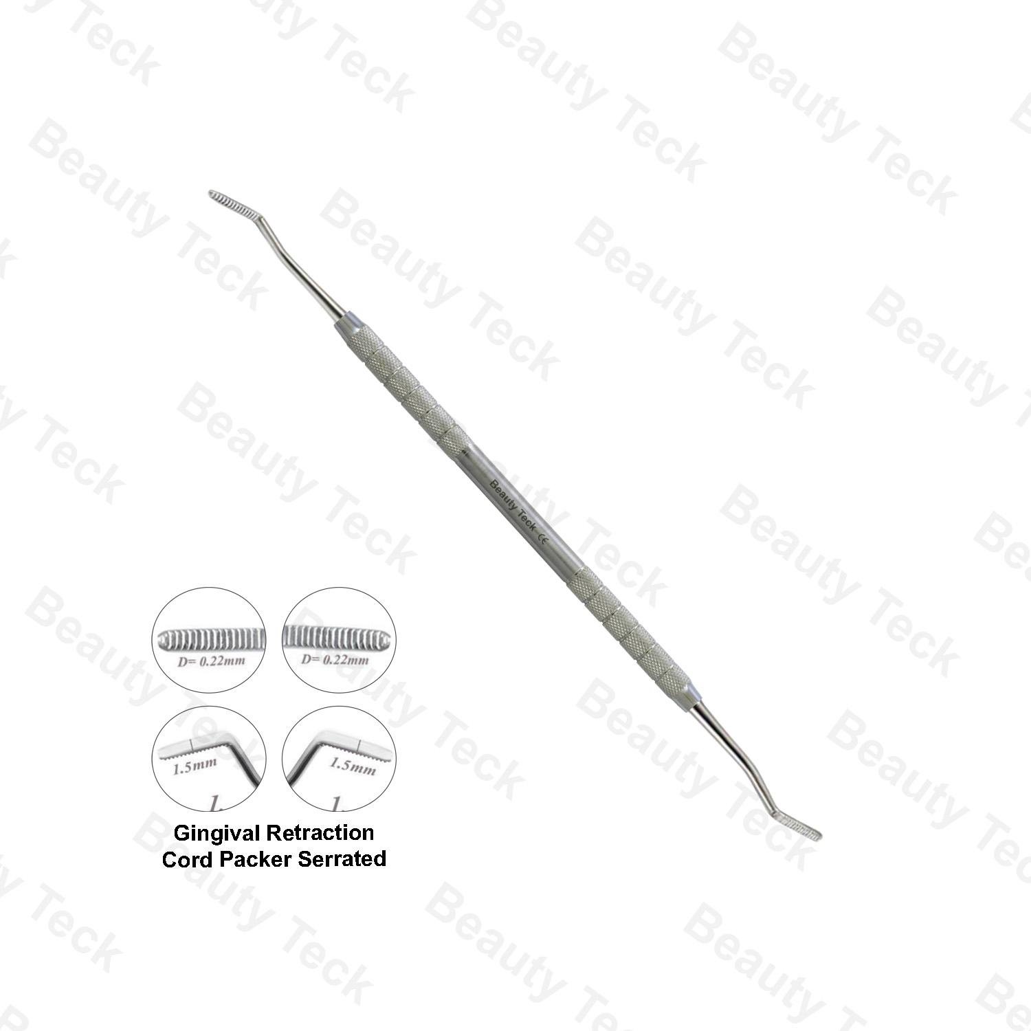 GINGIVAL RETRACTION CORD PACKER SERRATED 7