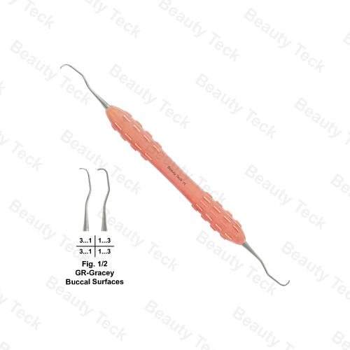 GR-GRACEY CURETTE (FIG. 1/2 BUCCAL SURFACES)