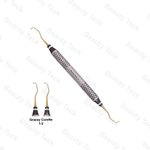 GRACEY CURETTE (1-2) BLACK & GOLD COATING