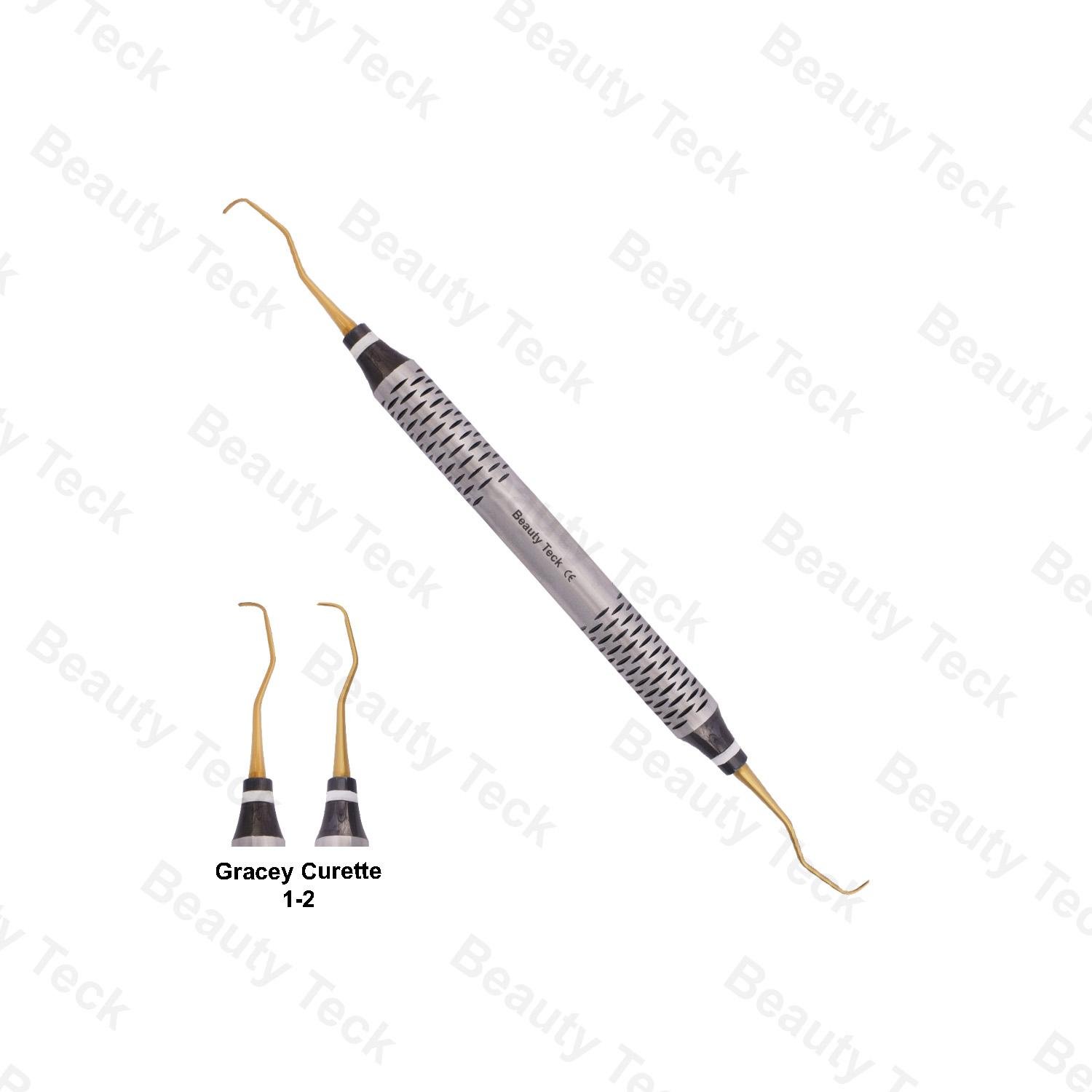 GRACEY CURETTE (1-2) BLACK & GOLD COATING