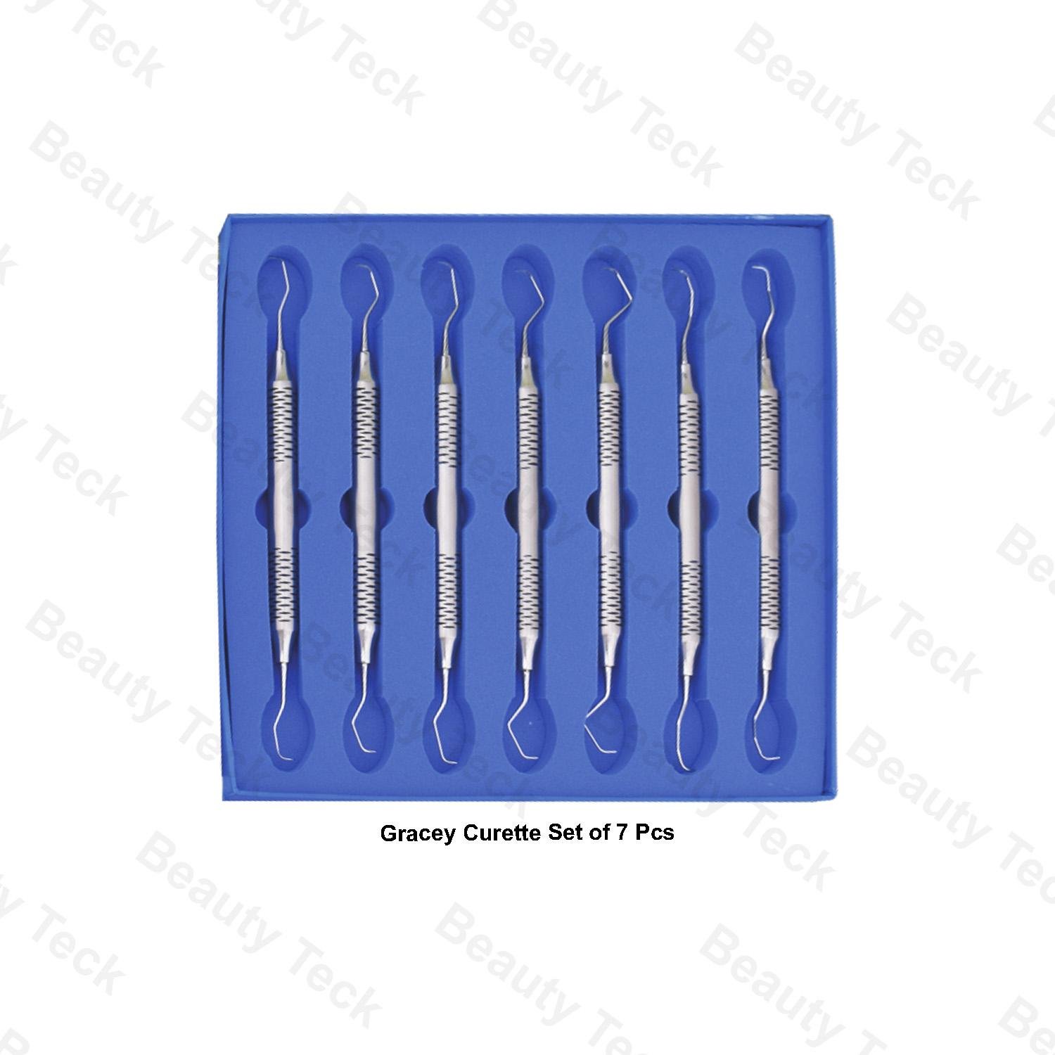 GRACEY CURETTE (SET OF 7 PCS) BLACK LINE COATING