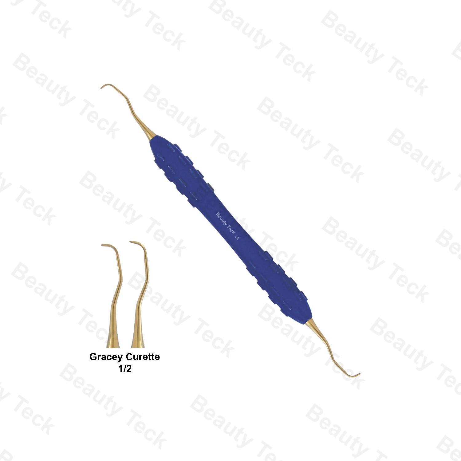 GRACEY CURETTE 1/2 (BLUE SILICON HANDLE)