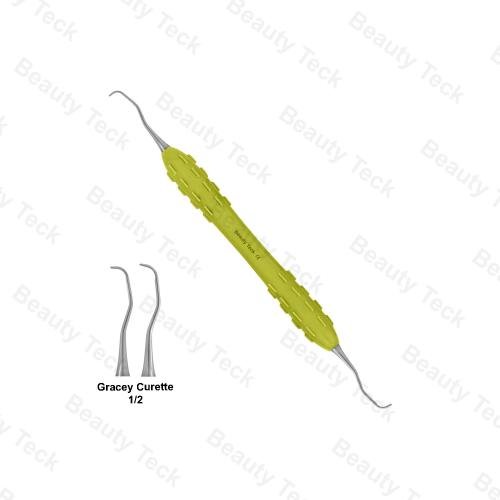 GRACEY CURETTE 1/2 (YELLOW SILICON HANDLE)