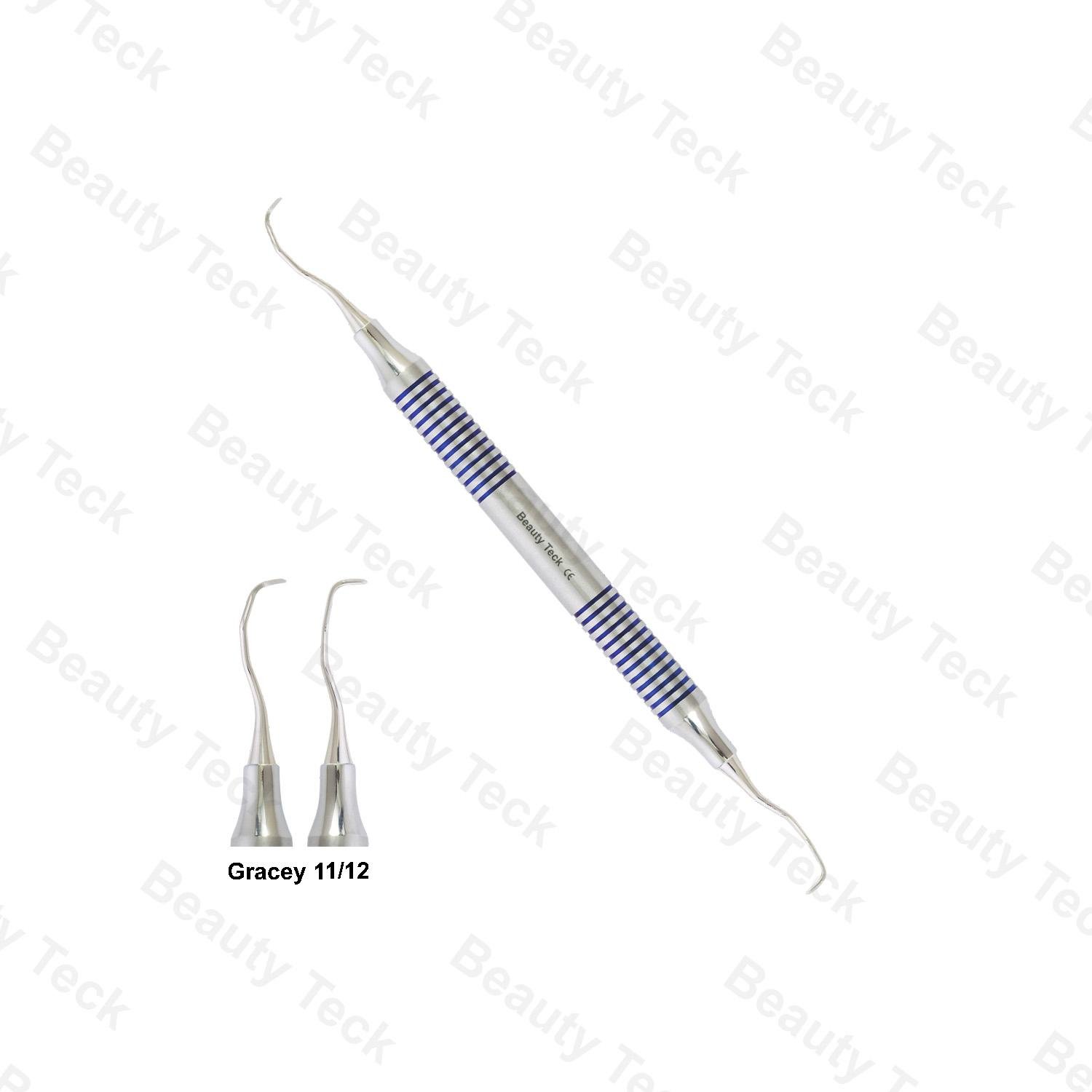 GRACEY CURETTE 11/12 (BLUE LINE HANDLE)