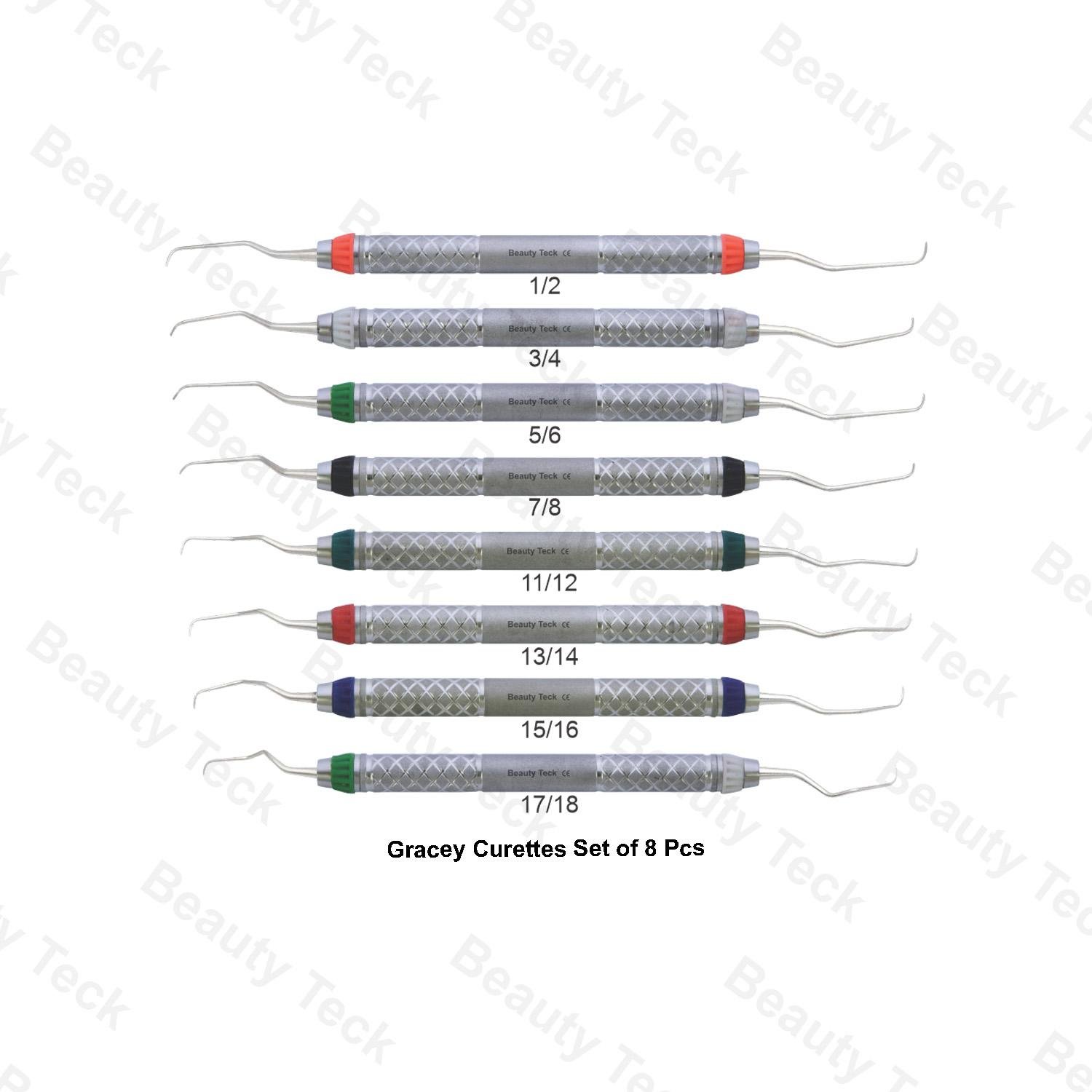 GRACEY PROPHY CURETTE (SET OF 8 PCS)