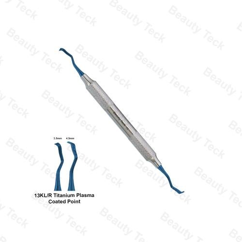 IMPLANT SURGICAL CHISELS (13K L/R TITANIUM PLASMA COATED POINT)