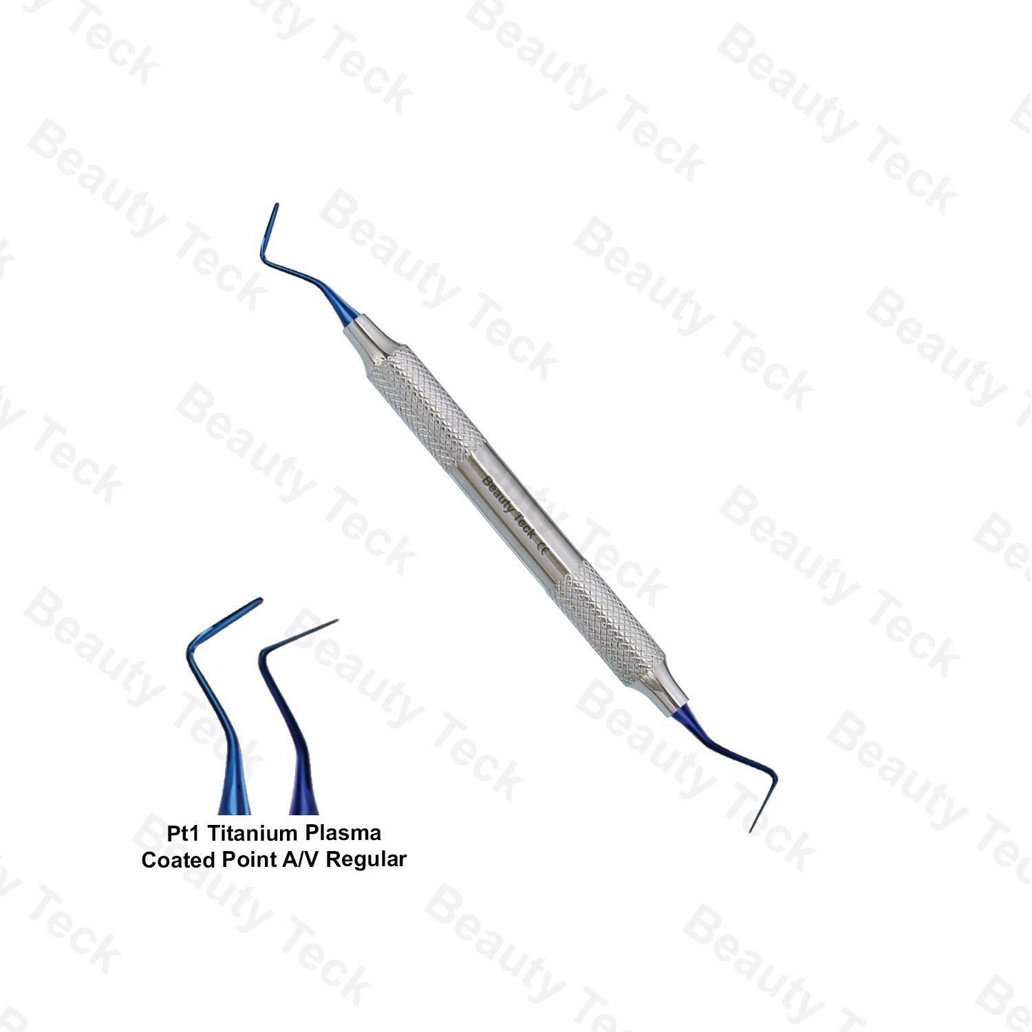 IMPLANT SURGICAL CHISELS (PT1 TITANIUM PLASMA COATED POINT A/V REGULAR)