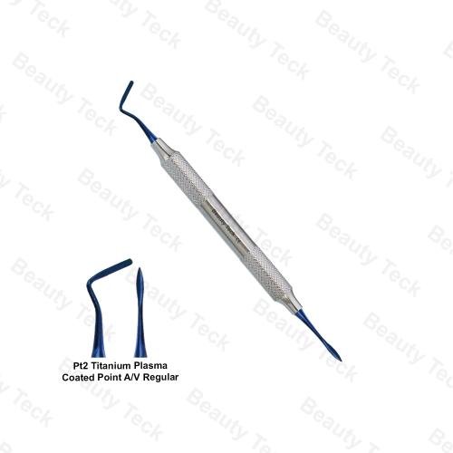 IMPLANT SURGICAL CHISELS (PT2 TITANIUM PLASMA COATED POINT A/V REGULAR)