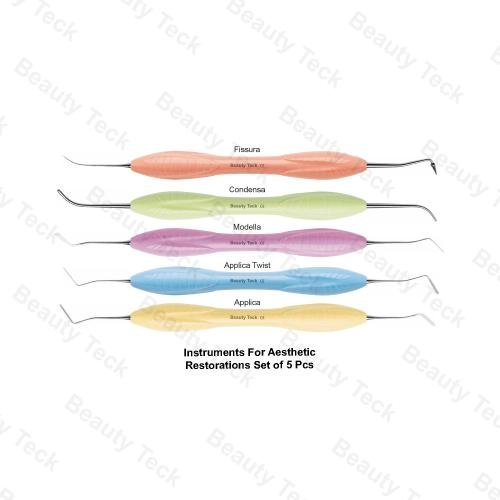 INSTRUMENT FOR AESTHETIC RESTORATION (SET OF 5 PCS)