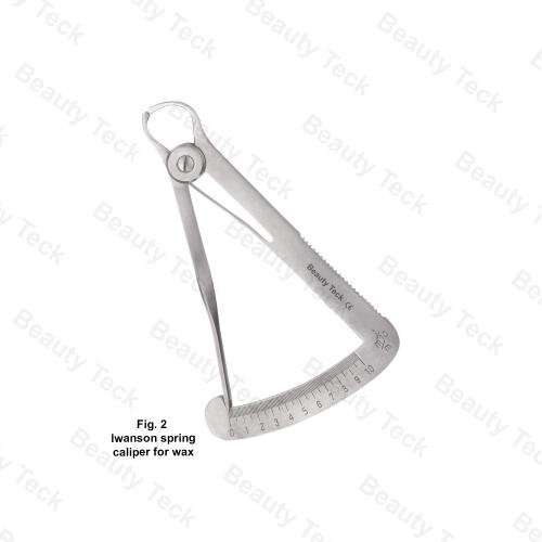 IWANSON SPRING CALLIPER FOR WAX FIG.2