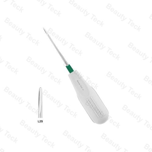 L2S LUXACUT ROOT ELEVATOR STRAIGHT BLADE, GREEN (2mm)