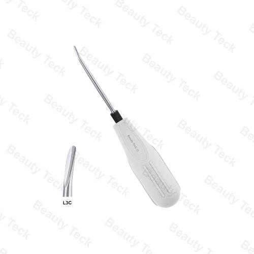 L3C LUXACUT ROOT ELEVATOR CURVED BLADE, BLACK (3mm)