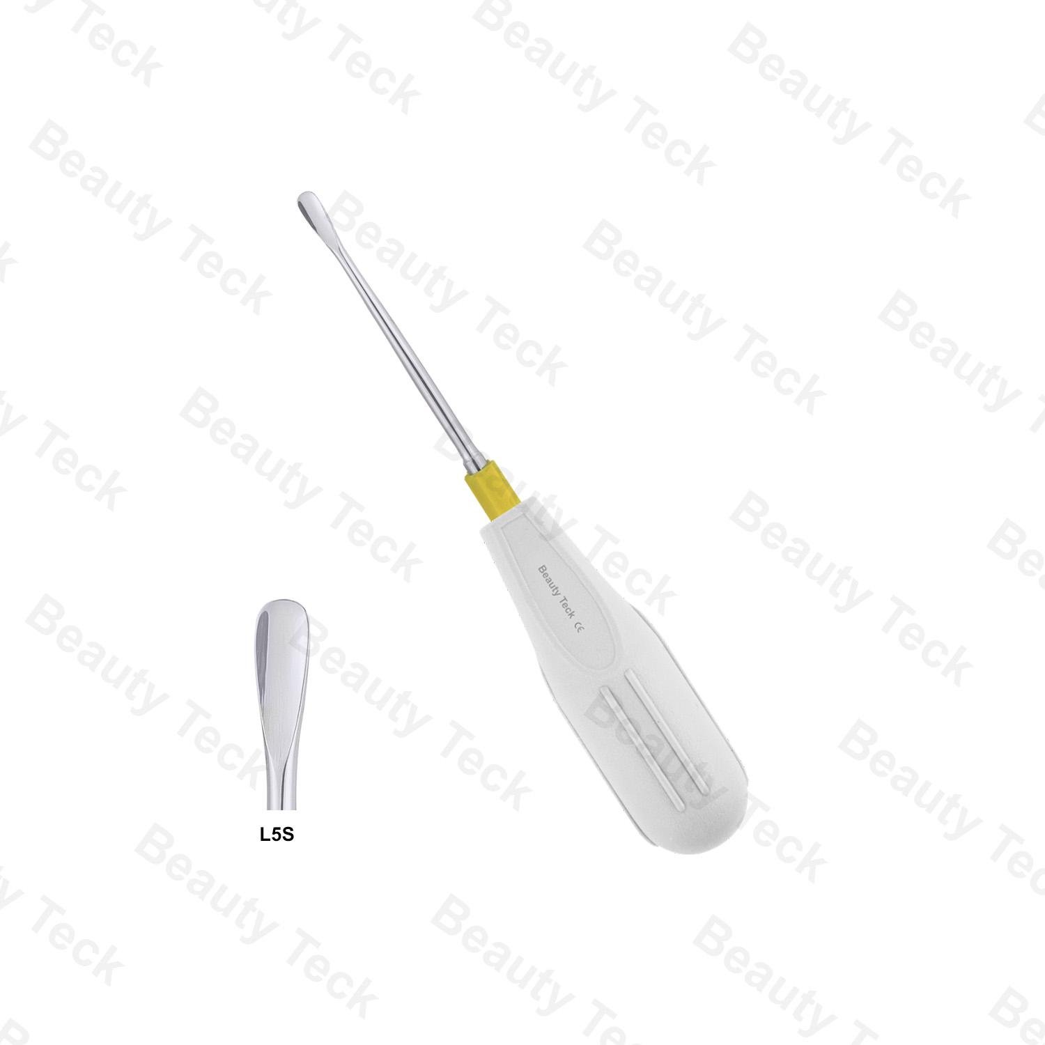 L5S LUXACUT ROOT ELEVATOR STRAIGHT BLADE, YELLOW (5mm)