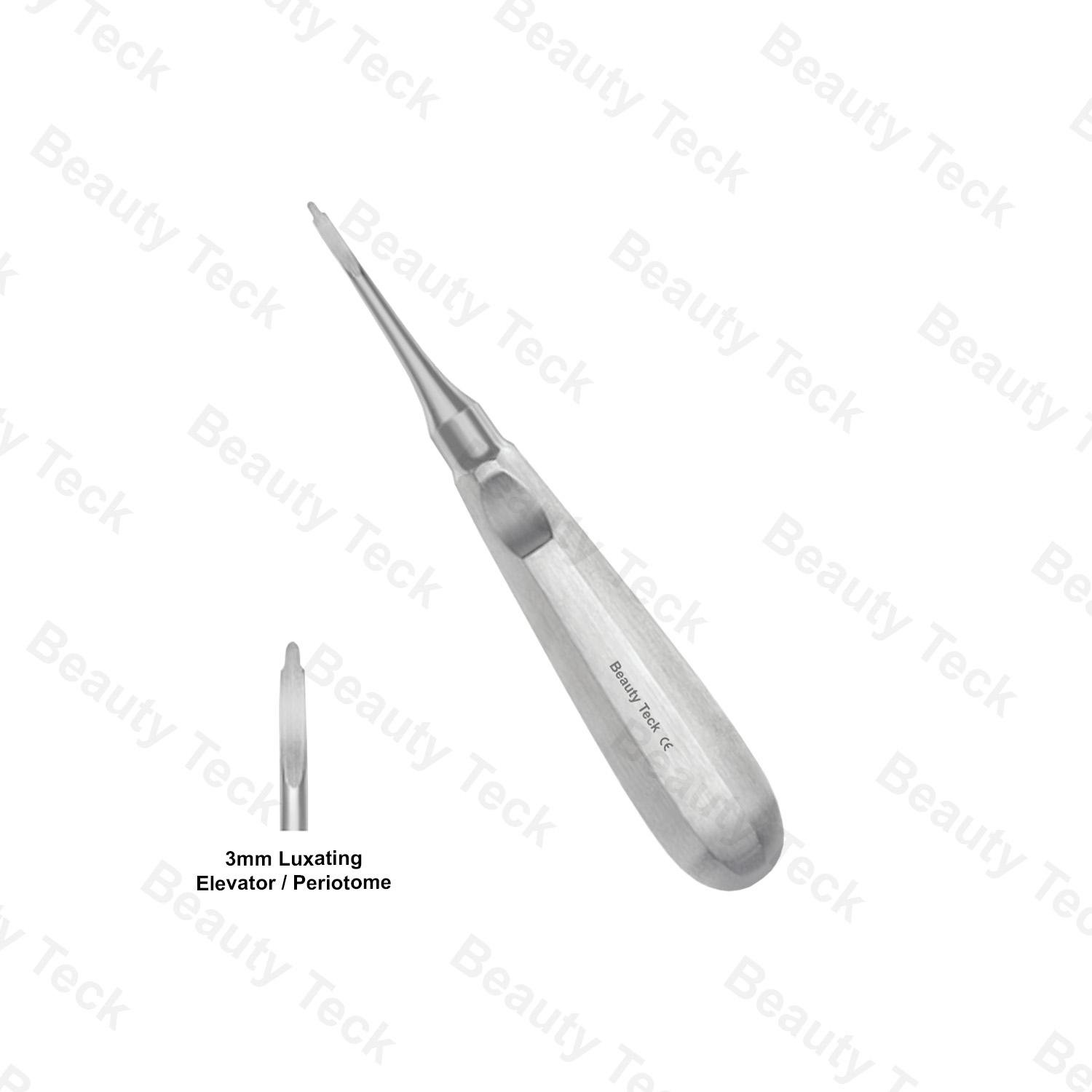 LUXATING ELEVATOR WITH PERIOTOME TIP 3MM
