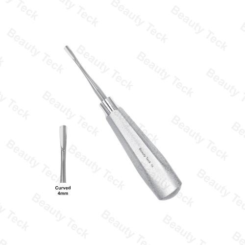 LUXATING ELEVATORS (CURVED 4mm) UPPER ROOT ELEVATOR WITH HELICOIDAL TIP