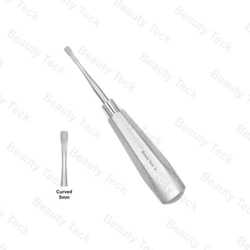 LUXATING ELEVATORS (CURVED 5mm) UPPER ROOT ELEVATOR WITH HELICOIDAL TIP