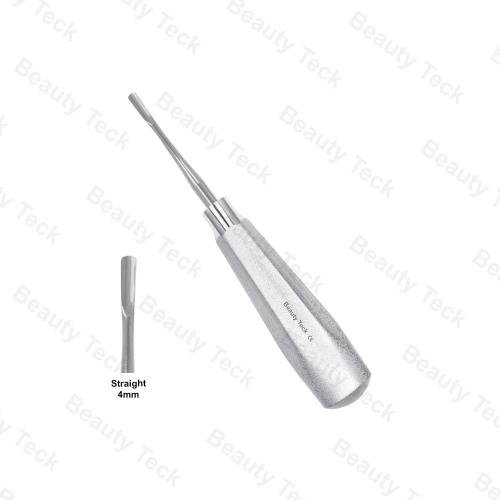 LUXATING ELEVATORS (STRAIGHT 4mm) UPPER ROOT ELEVATOR WITH HELICOIDAL TIP