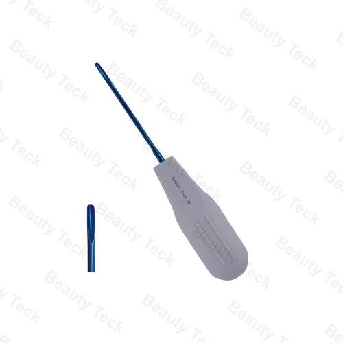 LUXATING ROOT ELEVATOR (STRAIGHT 4MM) BLUE TITANIUM COATED TIP