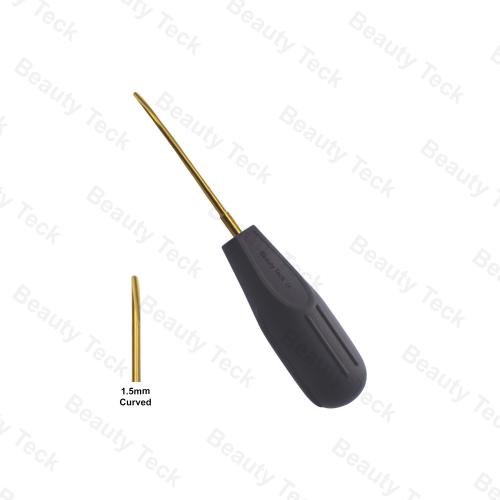 LUXATING ROOT ELEVATORS (CURVED 1.5MM) GOLD COATED TIP