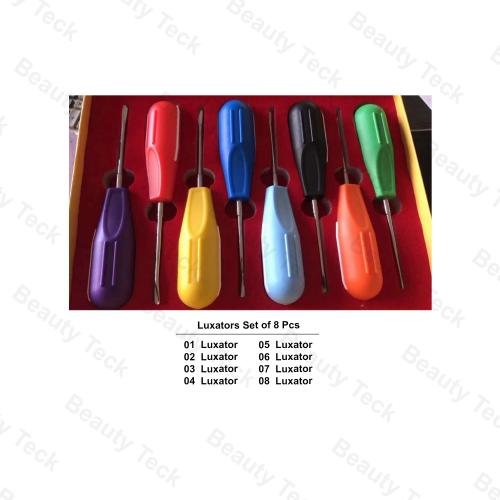 Luxators (Multi-Colored Handle) Set of 8 Pcs